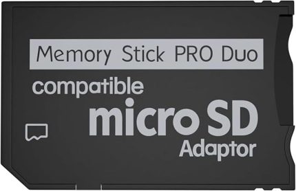 Memory Stick Pro Duo to Micro SD Kart Adaptör – PSP 1000/2000/3000 Uyumlu – Dönüştürücü Adaptör