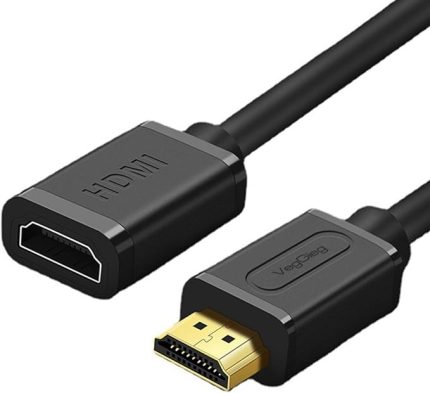 4K 60Hz Dişi Erkek HDMI 2.0 Uzatma Kablosu 1 Metre
