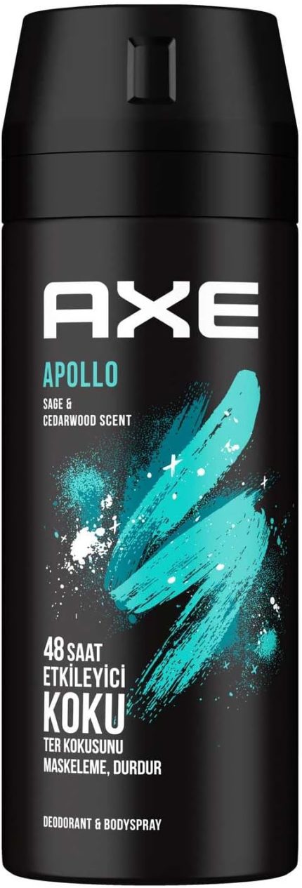 Erkek Sprey Deodorant Apollo 48 Saat Etkileyici Koku Vücut Spreyi 150 ml