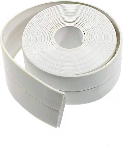 M Banyo Künanet Mutfak Lananabo Beyaz Su Sızdırmaz Bant Su Geçirmez Kenar Bandı Sızdırmazlık Tamir, , Tek Ebat