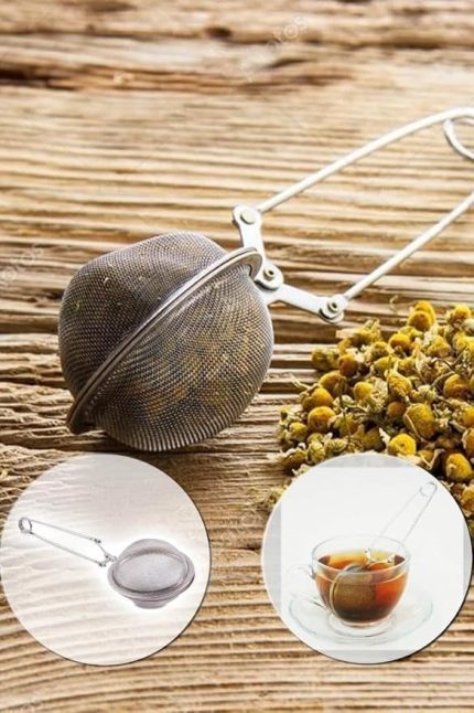 Çelik Bitki Çayı Demleme Süzgeci MIT1034