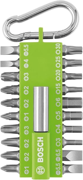 Home and Garden - 21 Parça Vidalama Ucu Seti Yaylı Kancalı, Yeşil - Görsel 2