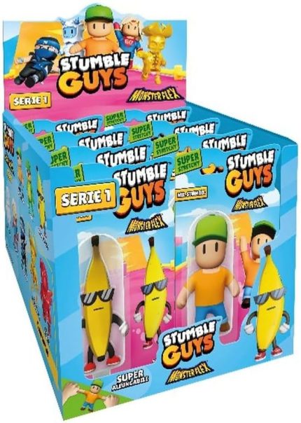 Kutu Kutu 12 BUSTINE Stumble Guys Stumble Invasion Her Poşet 15 Kart + 1 Efsane İçerir - DIRAMIX