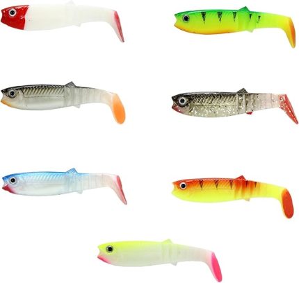 3569 Style Soft 8cm Levrek Silikonu 5li Paket Suni Yem 9