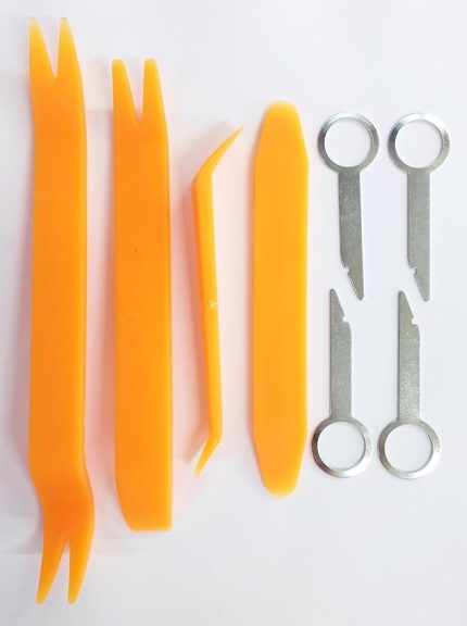 8 Parça Trim Teyp Sökme Set (sökme Aparatları Sert Abs Malzemedir) Teyp, Kapı, Döşeme Sökme Takımı