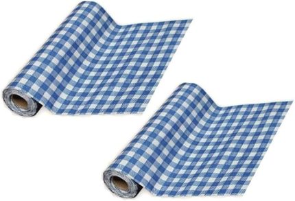 Kullan At Mavi Kağıt Masa Örtüsü 48 Metre 32 Yaprak