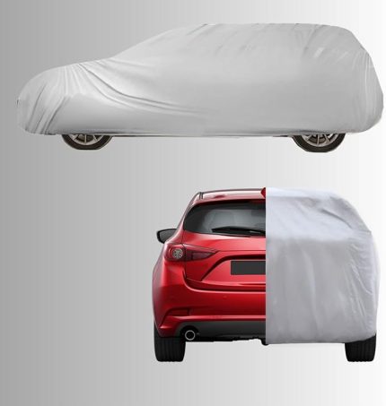 Brandası, Oto Örtüsü, Araba Çadırı (Gri, Hatchback araba uzunluğu 3.75m-4.15m arası (M))