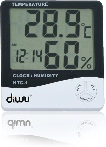 HTC-1 Saatli Nem Ölçer ve Termometre