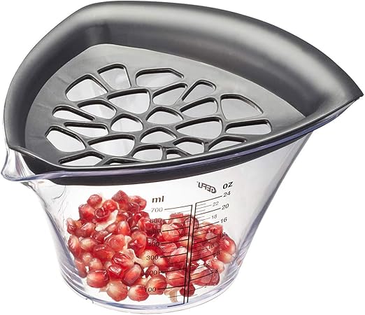 Nar çekirdeği çıkarıcı ve meyve sıkacağı, limon ve portakal için meyve sıkacağı, pratik ölçekleme dahil, çok fonksiyonlu pres - Görsel 3