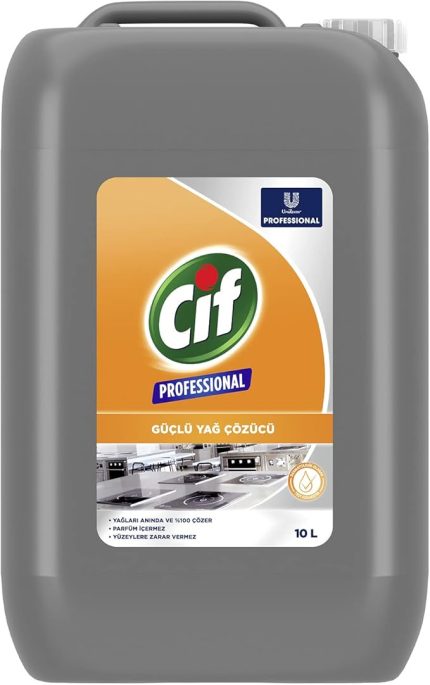 Profesyonel Güçlü Yağ Çözücü 10 L