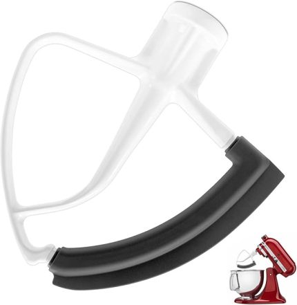 için Flex Edge tokmak, KitchenAid için karıştırıcı, Kitchen Aid Stand mikser mutfak robotu için 11,4 – 5 Quart KitchenAid mikser için esnek karıştırma aksesuarı, silikon kenarlı tokmak