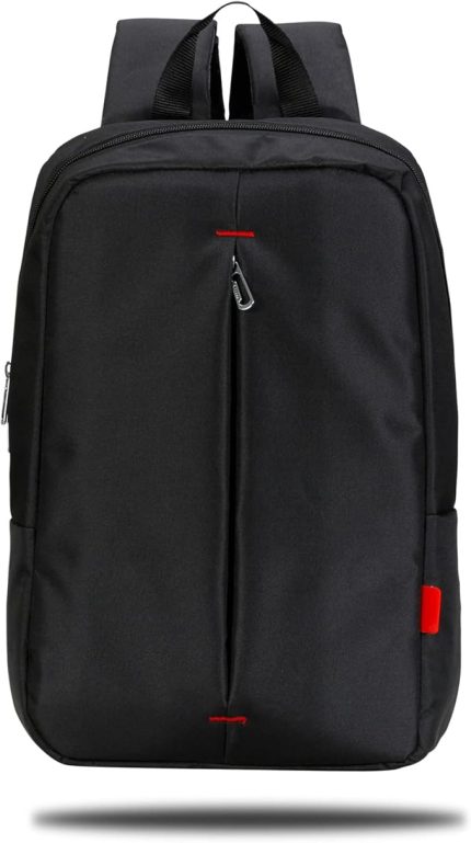 PR-R140 Roma Serisi Su Geçirmez Kumaş 13-14" Notebook Laptop Sırt Çantası, Siyah