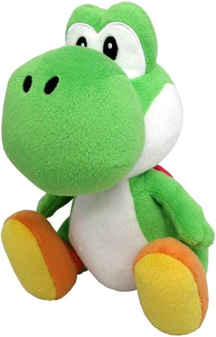 Buddy Super Mario All Star Koleksiyonu 1416 Yoshi Doldurulmuş Peluş, 8 inç, Çok renkli