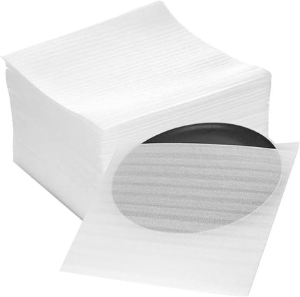 50 Paket Yastık Köpük Torbalar 30x30 cm, Taşıma için Ambalaj Yastıklama Malzemeleri, Köpük Sarma Torbalar Kırılgan Öğeleri Korur, Ambalaj Yemekleri/Çin/Bardaklar/Tabaklar/Kupalar için Yastıklama