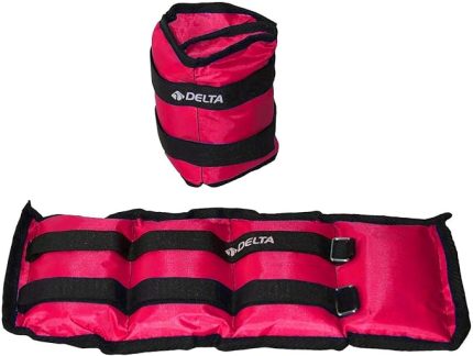 El Ayak Bilek Kas Güçlendirici Ağırlık Seti,2 x 2 Kg,Fuşya