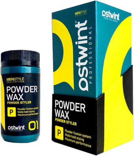 Saç Şekillendirici Pudra - Toz Wax 20g MenStyle Collection Güçlü Tutuculuk, Mat Bitiriş, Hacim ve Doku Yeşil