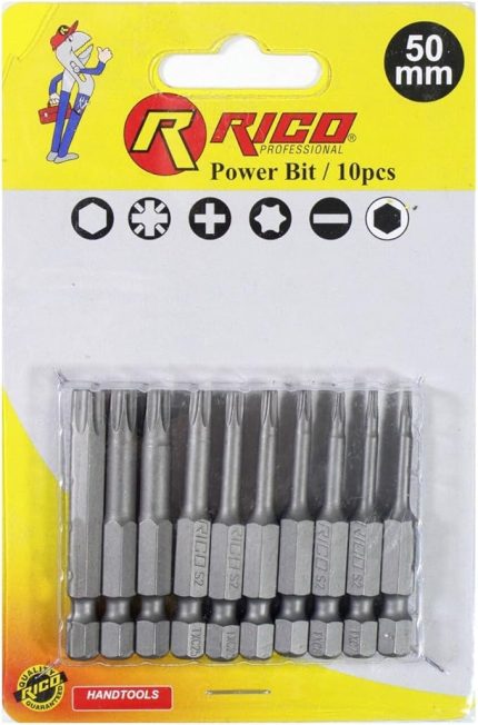 RİCO TORX BİTS SETİ 10 PRÇ. 50MM 005-KK1131