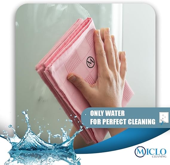 CLEANING | Mikrofiber Temizlik Bezi 3'lü Set | Sihirli Bez | Cam, Ayna Bezi | Soft Seri - Görsel 5