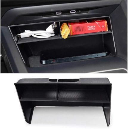 VW Golf 8 8.5 MK8 GTI GTE GTD Alltrack R Variant 2020-2024 2025 ile uyumlu orta konsol saklama kutusu, Golf 8 düzenleyici tepsi orta konsol düzenleyici saklama kutusu Golf 8 aksesuar