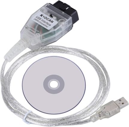 INPA obd dcan kcan kdcan K+DCAN Ediabas d geçiş yapabilirsiniz FT232RQ OBDII kodlama arayüz kablosu