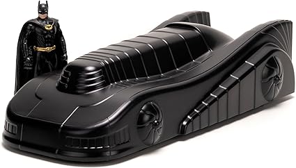 253215013, Batman 1989 Batmobile, Die-Cast Metal, Açılabilir Parçalar, 1:24 Ölçek, Batman Figürü, 20 cm, 7 cm, Serbest Tekerlekli - Görsel 3