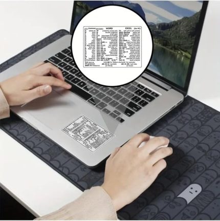 Major Selection Word Ve Excel Için Klavye Kısayol Tuş Rehber Sticker 2 Adet Laptop Sticker