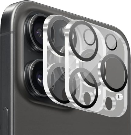 LABS iPhone Camera Lens Koruyucu 2 ADET Kamera Lens Protector (iPhone 16 Pro Max/iPhone 16 Pro)