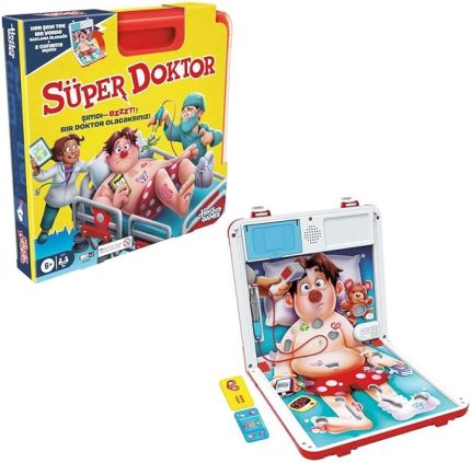 Bir Arada Taşıma Çantalı Süper Doktor Elektronik Kutu Oyunu