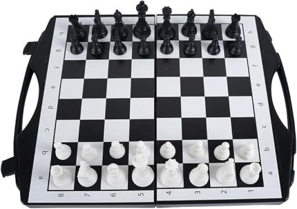 Çantalı 3'lü Dama, Tavla ve Satranç Oyun Seti - Taşınabilir ve Pratik Çoklu Oyun Seti