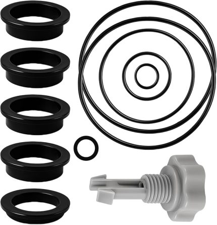 Intex kum filtre sistemi yedek parçaları, kum filtresi pompaları için, 25013 contalar, kum filtresi pompası, yedek parça, 12'li set, Intex havuz için havuz aksesuarı, 11 O halka conta ve 1