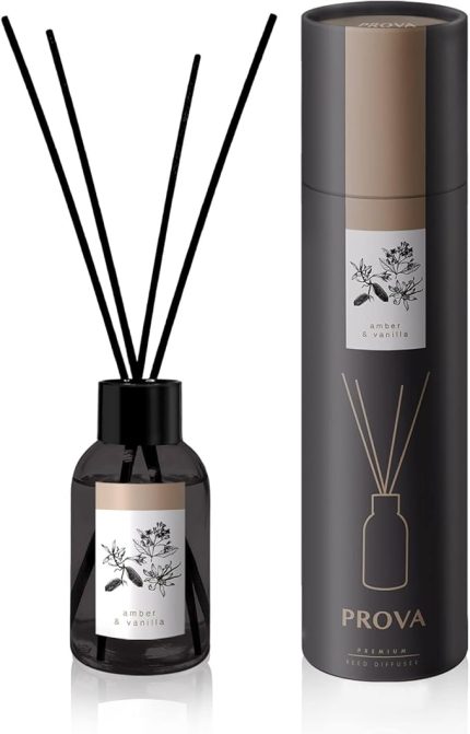Bambu Çubuklu Oda Kokusu Amber ve Vanilya Ferahlığı 100 ml