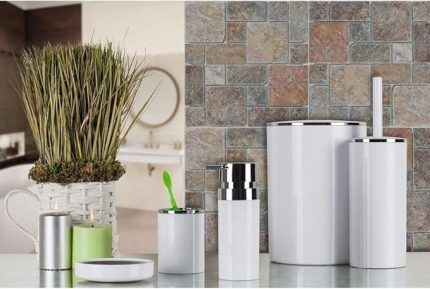 Lenox Banyo Seti, 5 Parça, Beyaz