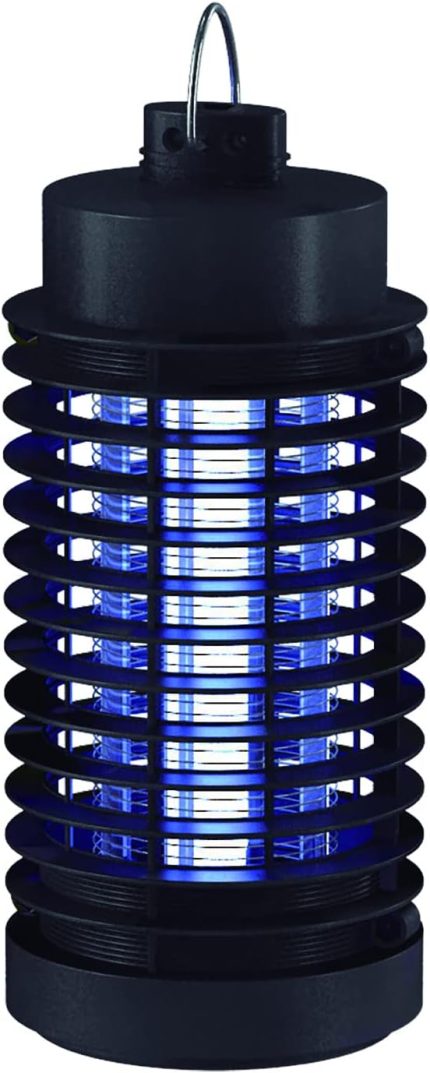 elektrikli sinek ve sivrisinek öldürücü, iç mekanlar için, elektronik sinek yok etme, uçan böcekleri aydınlatır ve öldürür, 20 m² kaplama, floresan LED ışık, 4 W