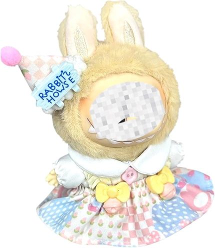 Oyuncak bebek kıyafeti, 17 cm büyük boy oyuncak bebek kıyafeti, kıyafet için oyuncak bebek kıyafeti, oyuncak bebek aksesuarı, pelüş oyuncak için uygun kıyafet