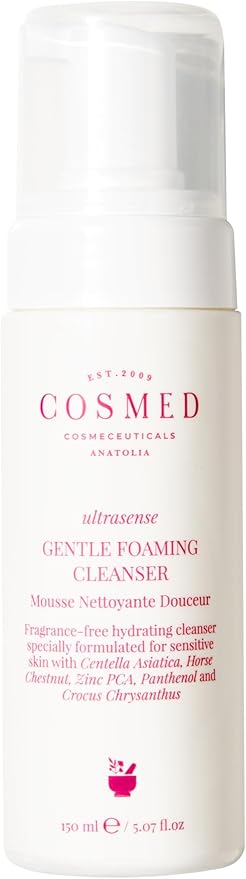 Hassas ve Kızarıklığa Eğilimli Ciltler için Nazik Köpük Temizleyici - Yüz Temizleme Köpüğü