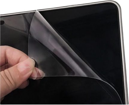 Macbook Pro Mat Ekran Koruyucu 16 inç M1-M2-M3-M4 (TouchID'li Pro 16.2") A2485 A2780 A2991 A3403 A3186 ile Uyumlu Şeffaf