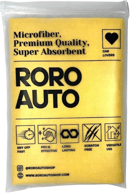 Auto Güderi Oto Kurulama Bezi Araç Cam Kaporta Temizlik Bezi 320GSM 50x70