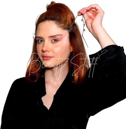 ‘Em Up Yüz Germe Bandı, Ameliyatsız Yüz Germe, Suya Dayanıklı Kaş Kaldırma Bantları, Lastikli Yüz Gerdirme Bantları, Made in USA, 20 Adet (Bej Lastikli)