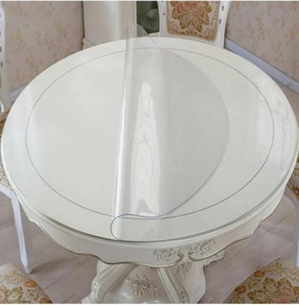 Kalın Yuvarlak Masa Örtüsü, 100 cm Çapında