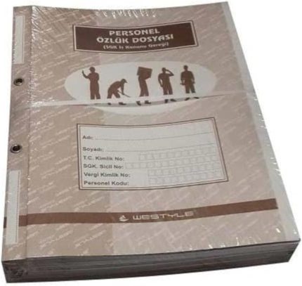 Personel Özlük Dosyası 25 Li Paket Bm541