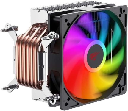Gamenote F2005 120mm RGB İşlemci Fanı Bakır Boru Intel LGA1700