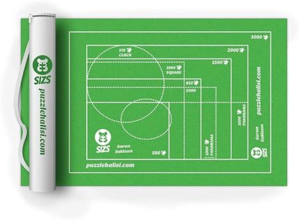 Puzzle Halısı 1000’lik den 6000'liğe Kadar Farklı Boyutlar | Askılı Çanta | Puzzle'ı Sar Sakla ve Açtığında Kaldığın Yerden Devam Et (3000'lik)
