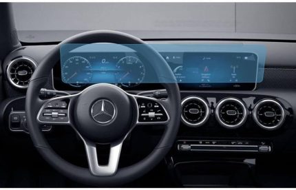 Mercedes ile uyumlu CLA 2019-2025 Model Gösterge ve Dokunmatik Bilgi Ekranı 9H Nano Ekran Koruyucu