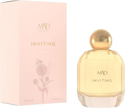 Inviting Extrait de Parfum 100 ml Kadın Parfüm – Armut, Yasemin ve Amber ile Zarif, Çiçeksi ve Kalıcı
