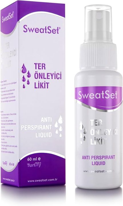 SET Ter Önleyici Likit Sprey 60 Ml - El Yüz Ayak Sırt Koltuk Altı Terleme Önleyici