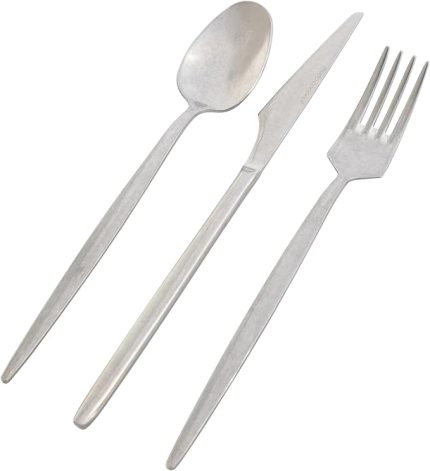 18 Prç Eskitme Tatli Çatal Kaşık Bıçak