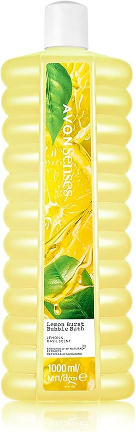 Senses Lemon Burst Limon ve Reyhan Kokulu Banyo Köpüğü 1 Lt.