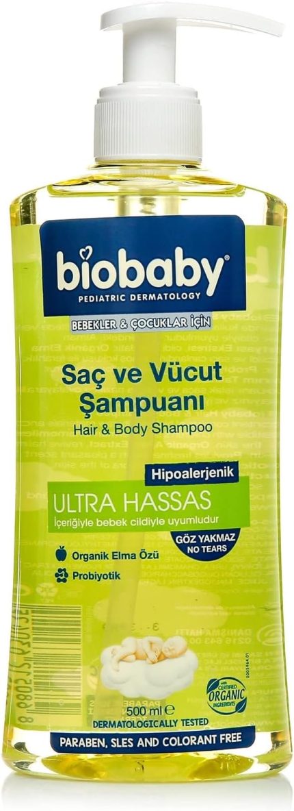 Saç Ve Vücut Şampuanı (500ml)