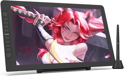 VK2200Pro 21.5" IPS FullHD Tam Lamine Ekran, 8 Kısayol,2 Scroll Tuşlu Sağ/Sol El Grafik Tablet