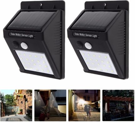 Light Güneş Enerjili 20 Ledli Bahçe Aydınlatma